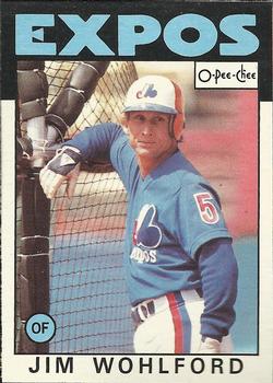 1986 O-Pee-Chee Baseball Cards 344     Jim Wohlford
